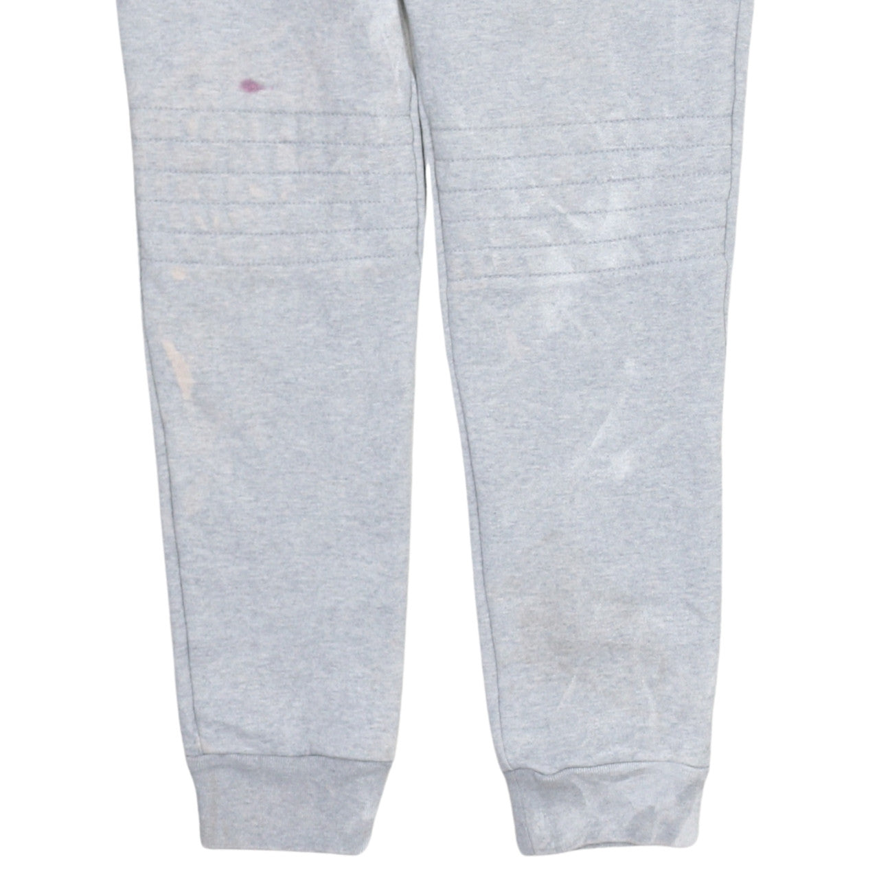 adidas Boys Grey Jogger Sweatpants 13-14 Years Regular Fit Fleece Trousers