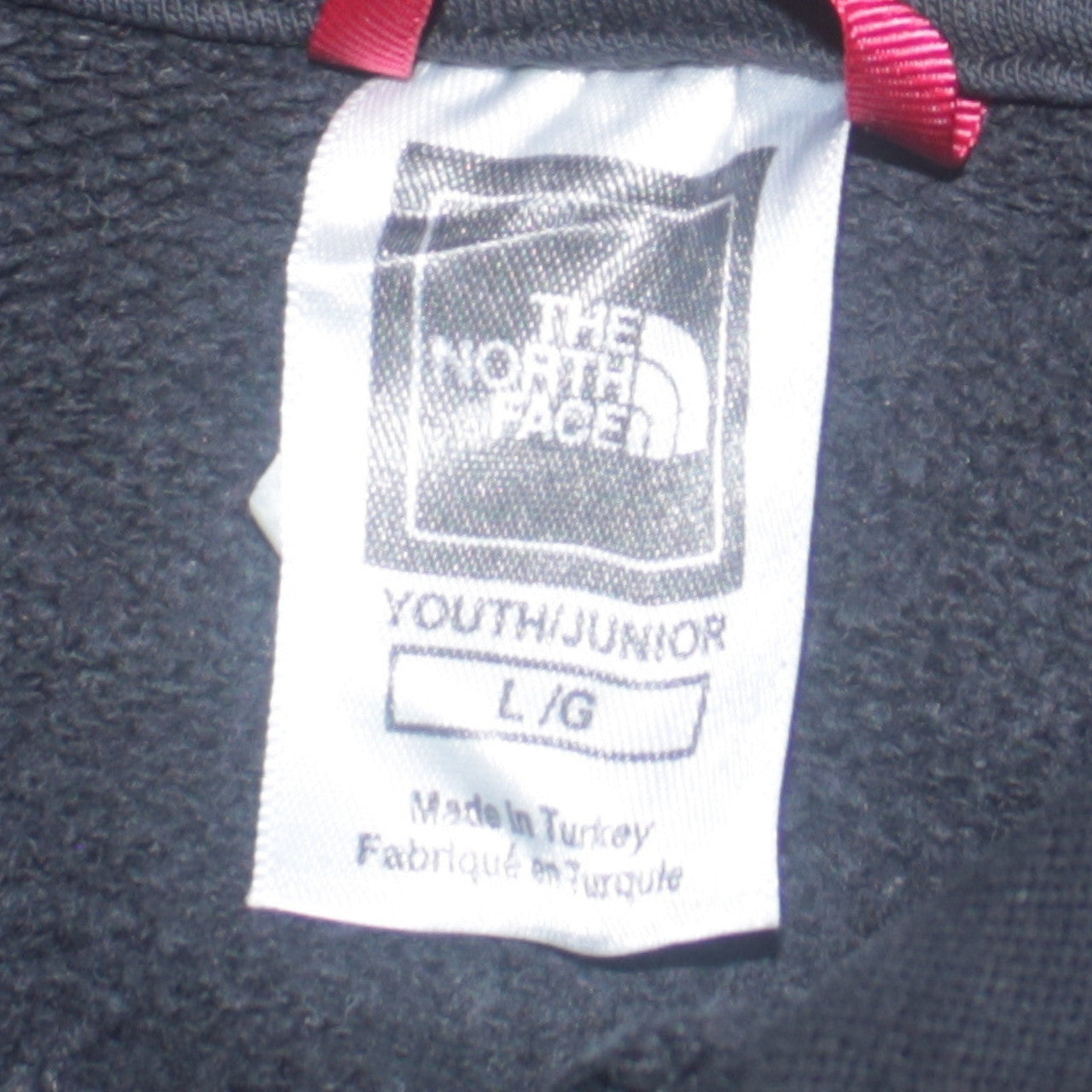 Boys UK Size L The North Face Black Pullover Hoodie