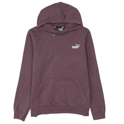 Womens UK Size L PUMA Brown Pullover Hoodie