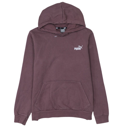 Womens UK Size L PUMA Brown Pullover Hoodie