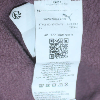 Womens UK Size L PUMA Brown Pullover Hoodie