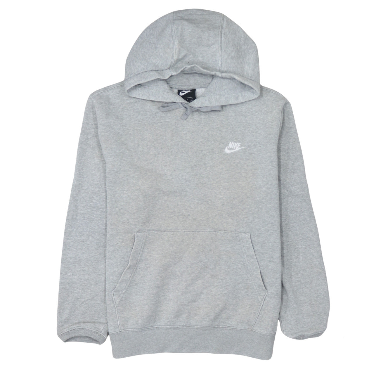 Mens UK Size S Nike Grey Pullover Hoodie