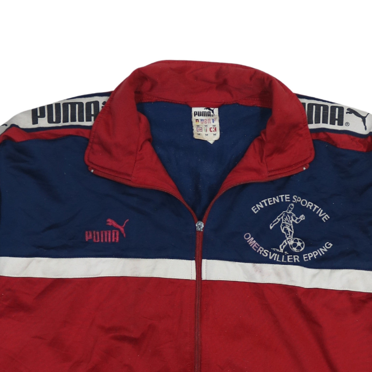 Mens UK Size M PUMA Multicoloured FootballGym & TrainingRunning & Jogging Jacket
