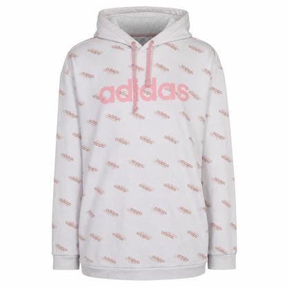 Womens UK Size S adidas White Pullover Hoodie