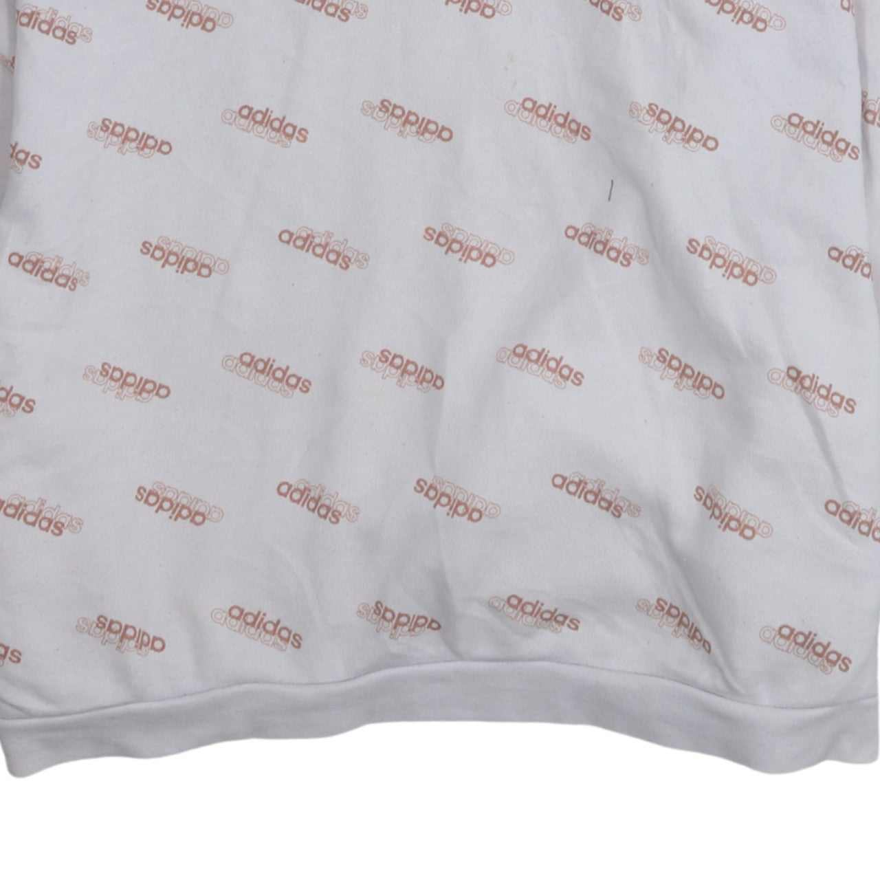 Womens UK Size S adidas White Pullover Hoodie