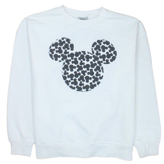 Womens UK Size 12 Disney White Pullover Sweatshirt