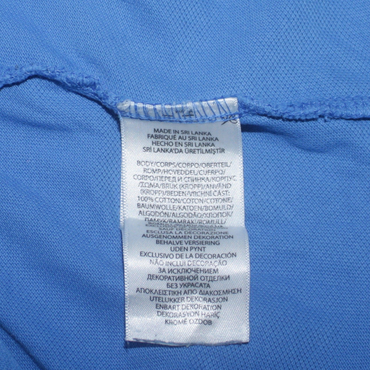 Mens UK Size L Ralph Lauren 100% Cotton Polo Shirt