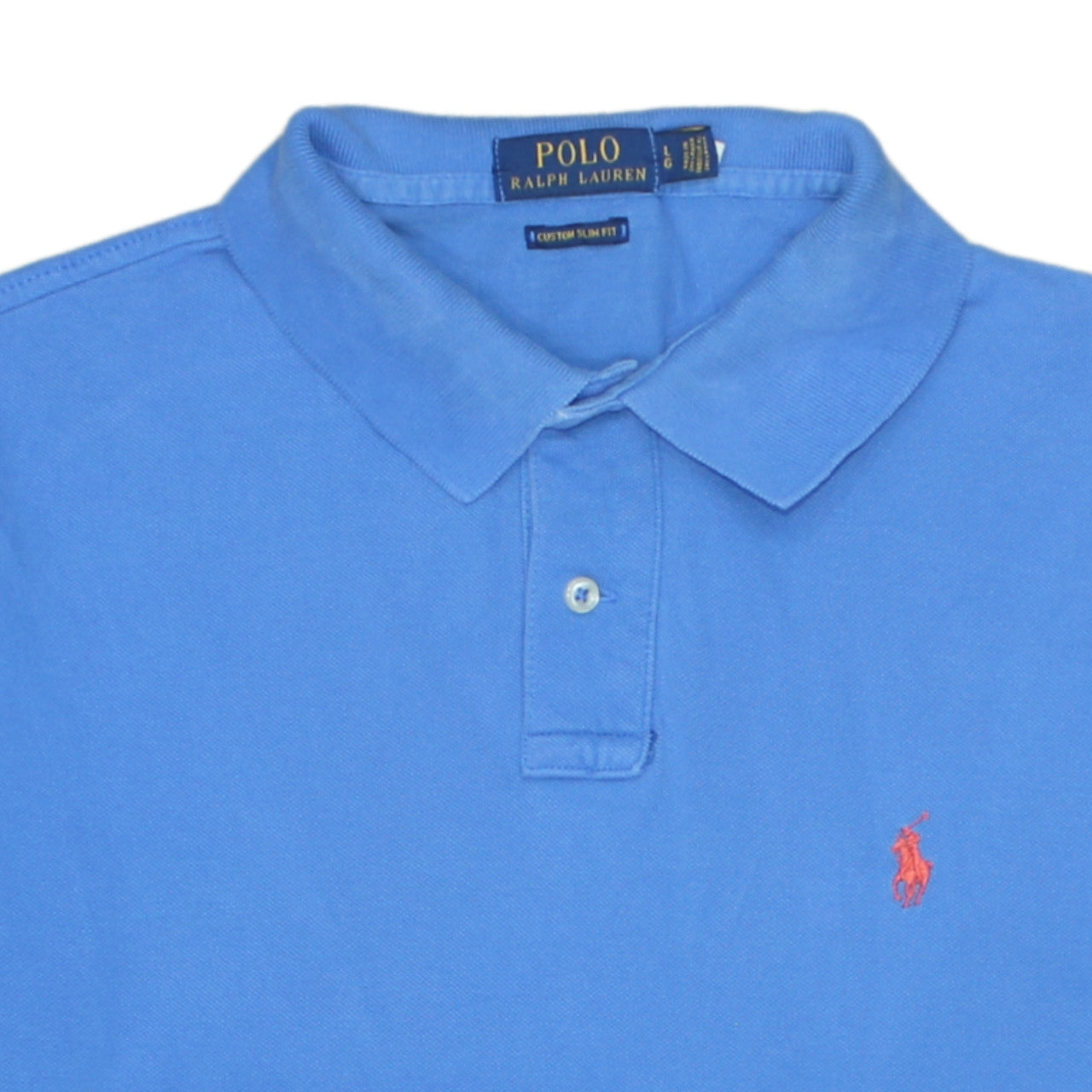 Mens UK Size L Ralph Lauren 100% Cotton Polo Shirt