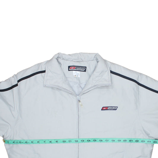Womens UK Size 16 Reebok Grey Basic Jacket