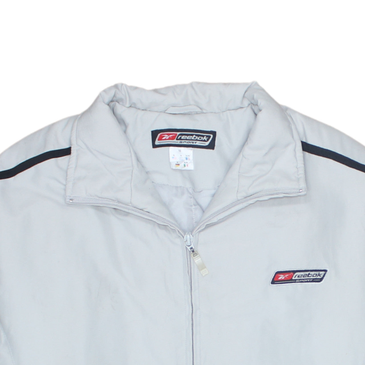 Womens UK Size 16 Reebok Grey Basic Jacket
