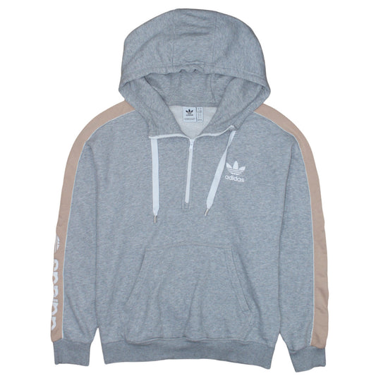 Womens UK Size 14 adidas Grey Pullover Hoodie