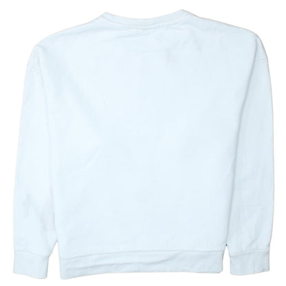 Womens UK Size M PUMA White Pullover Sweatshirt
