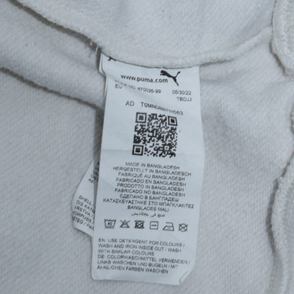 Womens UK Size M PUMA White Pullover Sweatshirt