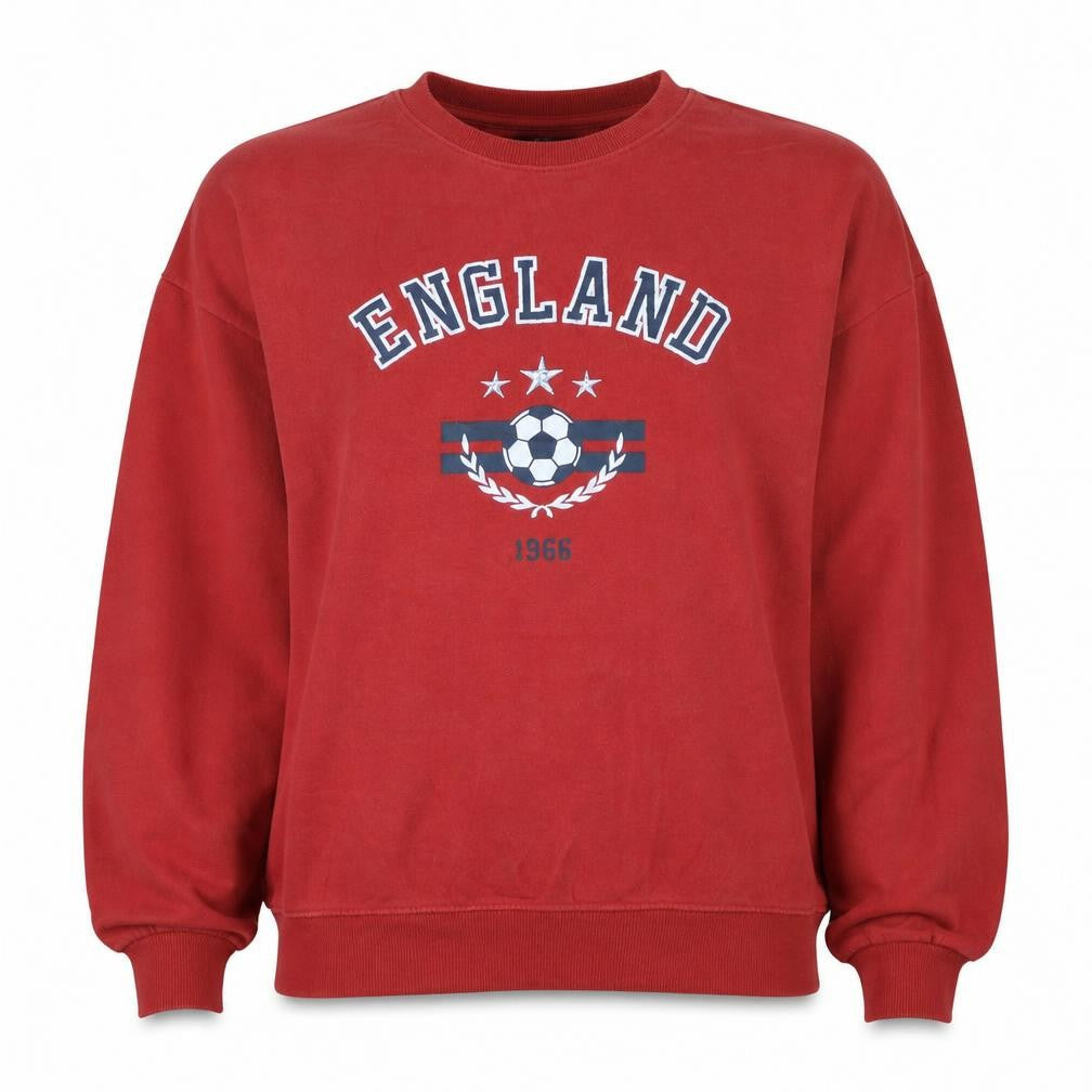 Womens UK Size 16 F&F Red Pullover Sweatshirt