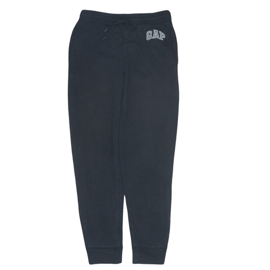Mens UK Size S Gap Regular Fit Jogger Black Trousers