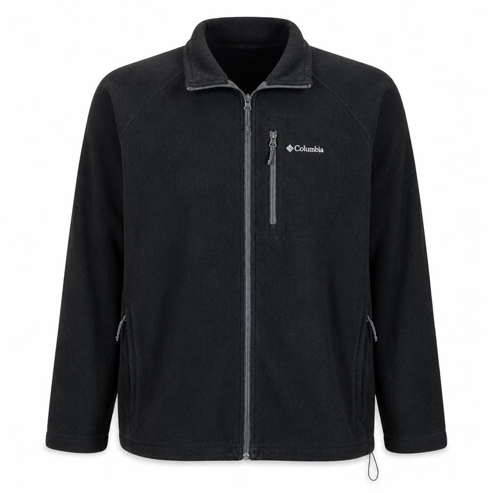 Mens UK Size L Columbia Black Hiking Walking Outdoor Camping Jacket