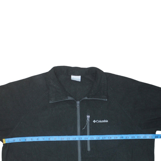 Mens UK Size L Columbia Black Hiking Walking Outdoor Camping Jacket