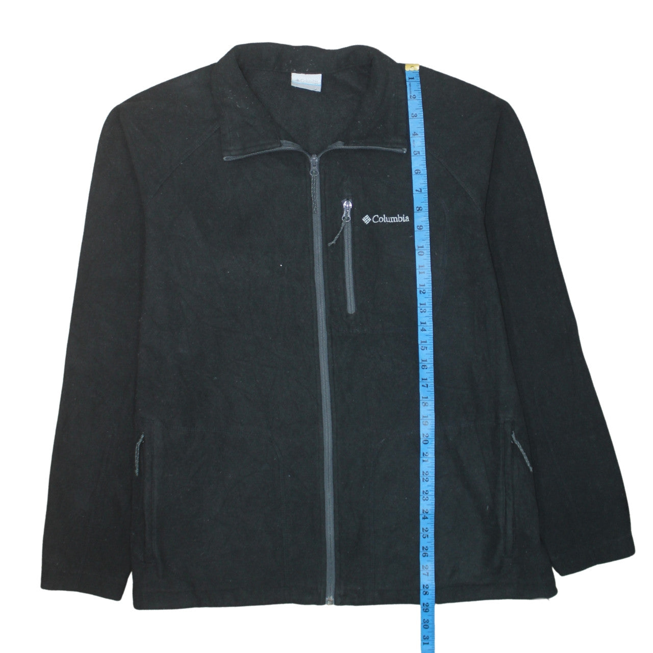 Mens UK Size L Columbia Black Hiking Walking Outdoor Camping Jacket