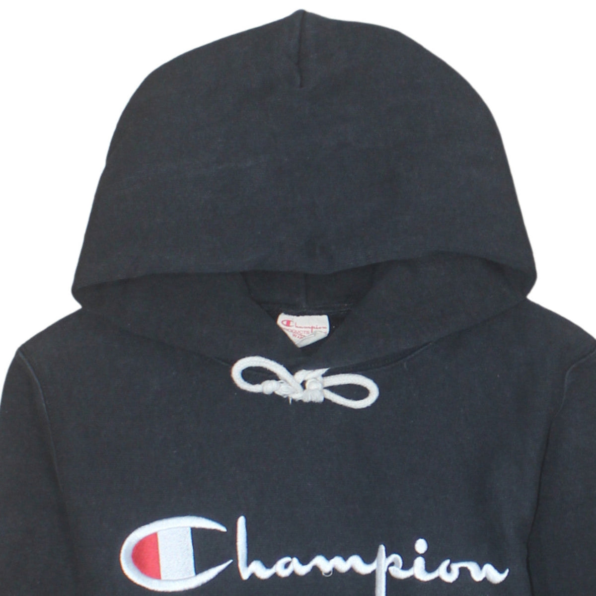 Mens UK Size S Champion Black Pullover Hoodie