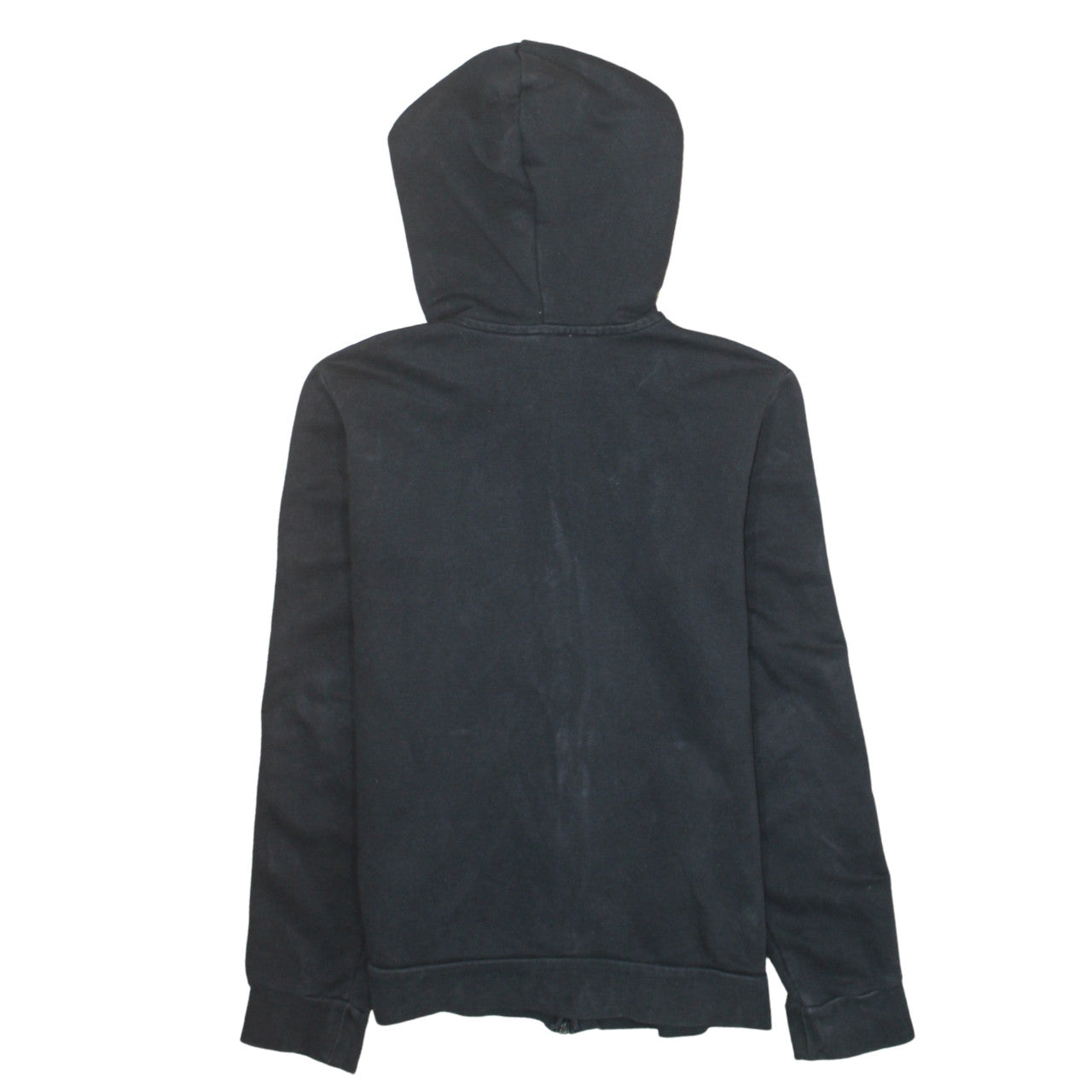 Womens UK Size M adidas Black Full Zip Hoodie
