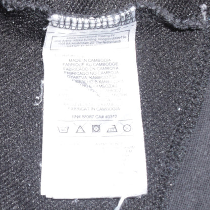Womens UK Size M adidas Black Full Zip Hoodie