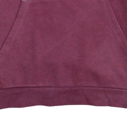 Adidas Boys Purple Fleece Pullover Hoodie 13-14 Years Hooded Sweatshirt