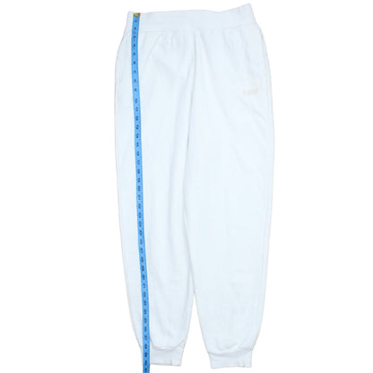 Puma Women’s White Jogger Sweatpants Size M Cotton Blend