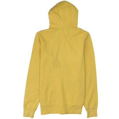 Mens UK Size S The North Face Yellow Pullover Hoodie
