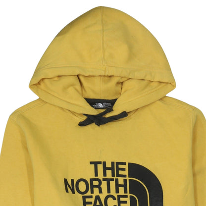 Mens UK Size S The North Face Yellow Pullover Hoodie