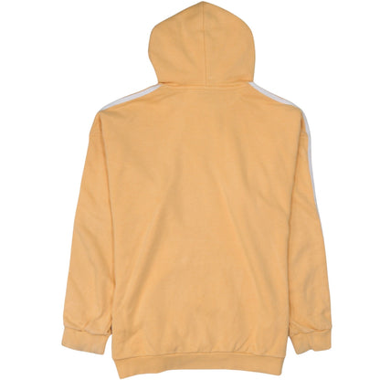 Womens UK Size 10 adidas Yellow Pullover Hoodie