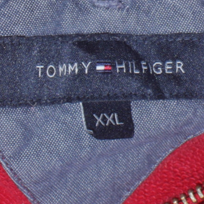 Mens UK Size 2XL Tommy Hilfiger Red Gym & Training Casual Walking Jacket