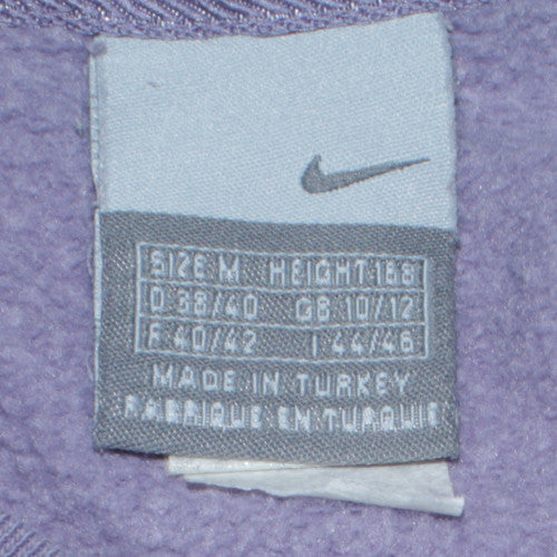 Womens UK Size M Nike Purple Pullover Sweatshirt