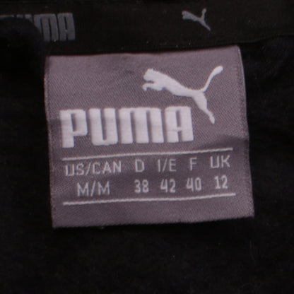 Womens UK Size 12 PUMA Black Full Zip Hoodie