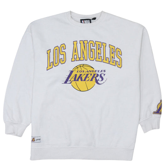 Womens UK Size L NBA White Pullover Sweatshirt