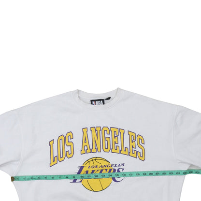 Womens UK Size L NBA White Pullover Sweatshirt