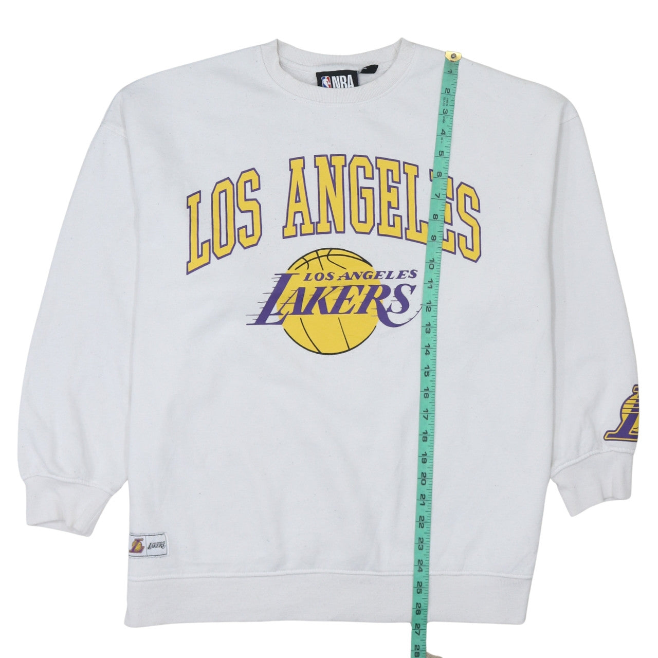 Womens UK Size L NBA White Pullover Sweatshirt