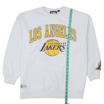 Womens UK Size L NBA White Pullover Sweatshirt