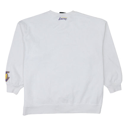 Womens UK Size L NBA White Pullover Sweatshirt