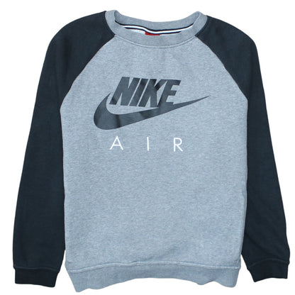 Mens UK Size S Nike Grey Pullover Sweatshirt