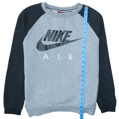 Mens UK Size S Nike Grey Pullover Sweatshirt
