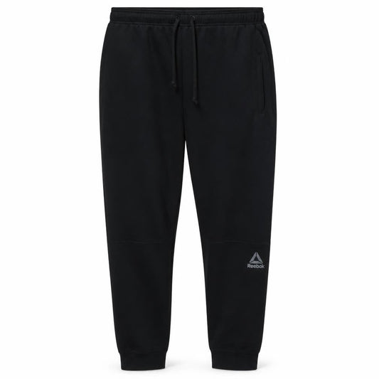 Reebok Men's Black XL Jogger Trousers Speedwick Moisture Wicking