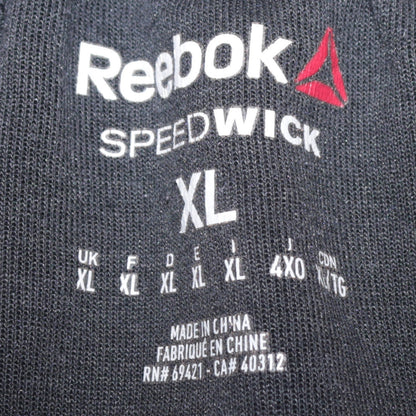 Reebok Men's Black XL Jogger Trousers Speedwick Moisture Wicking