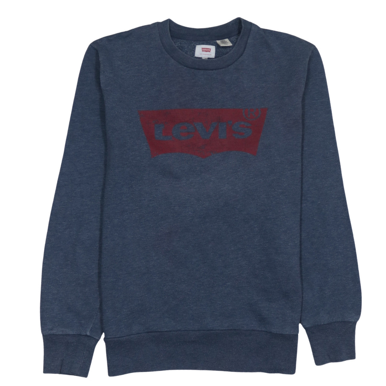Mens UK Size S Levi's Blue Pullover Sweatshirt
