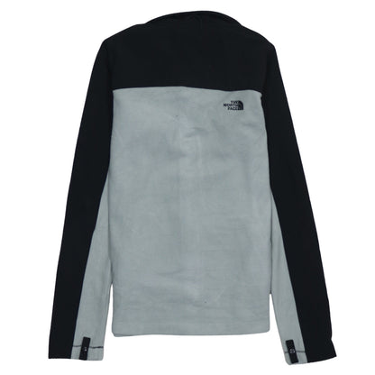 The North Face Womens Grey Fleece Full Zip Jacket Size S