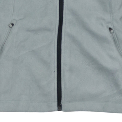 The North Face Womens Grey Fleece Full Zip Jacket Size S