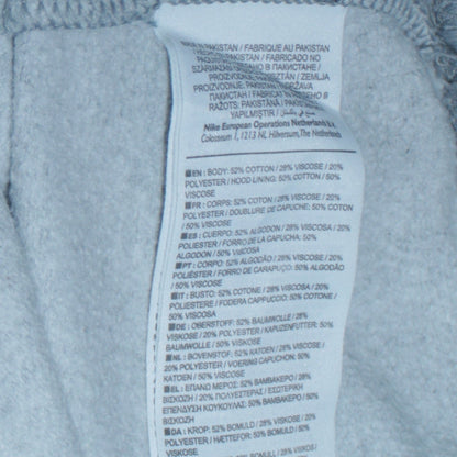Mens UK Size S Nike Grey Pullover Hoodie