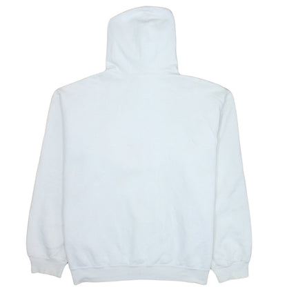 Womens UK Size 2XL Diesel White Pullover Hoodie