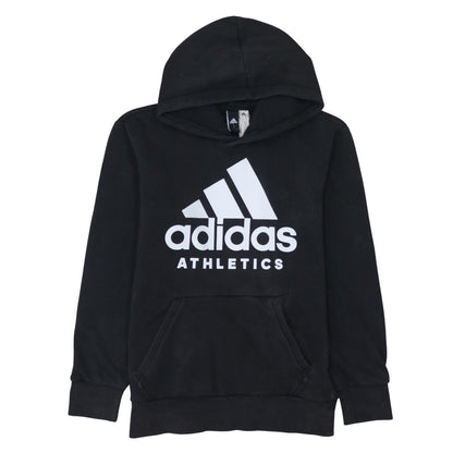 Mens UK Size S adidas Black Pullover Hoodie