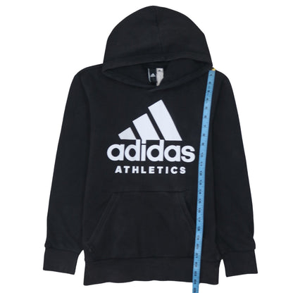 Mens UK Size S adidas Black Pullover Hoodie