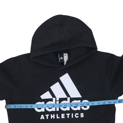 Mens UK Size S adidas Black Pullover Hoodie